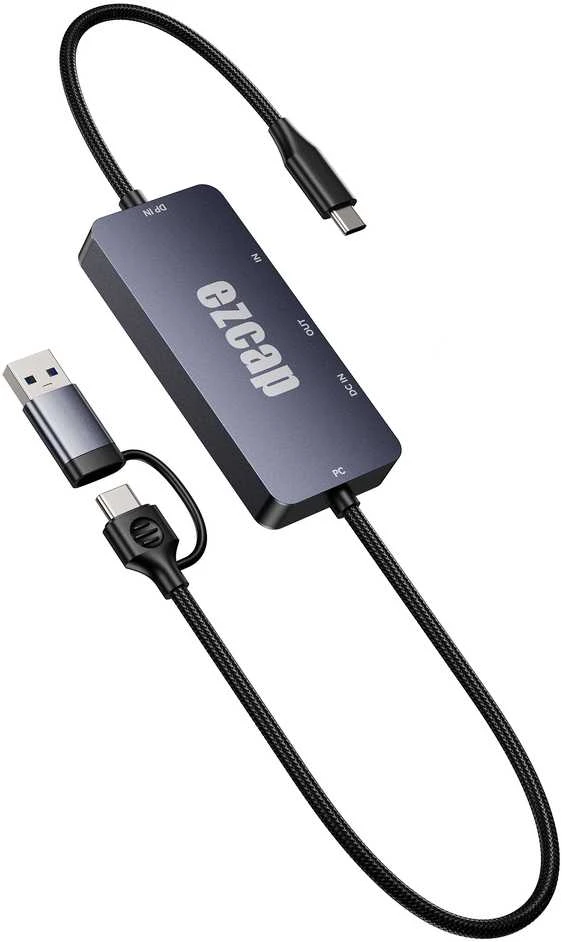 HDMI USB 3.2 4K Grabber ezcap377 vaizdo įrašymo įrenginys