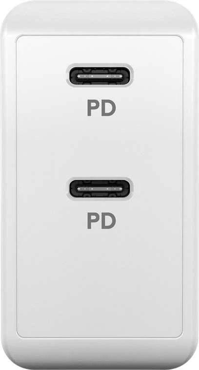 Goobay | Dvigubas USB-C PD greitasis įkroviklis (36 W) | 61758