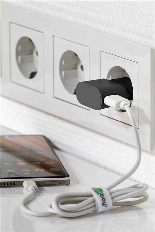 Goobay USB-A įkroviklis sieniniame lizde