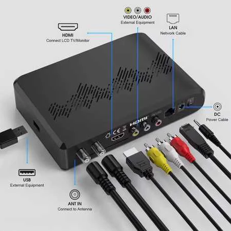 Imtuvas GTMedia Freesat V8 ULTRA 4K COMBO FUNCAM