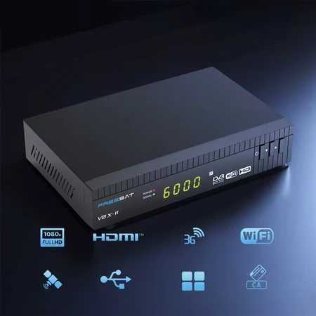 GTMedia Freesat V8 XII DVB-S2X FUNCAM imtuvas