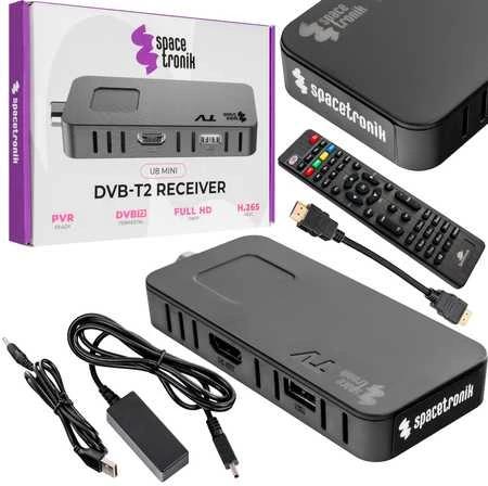 Dekoderis DVB-T2 H.265 Spacetronik U8 Mini