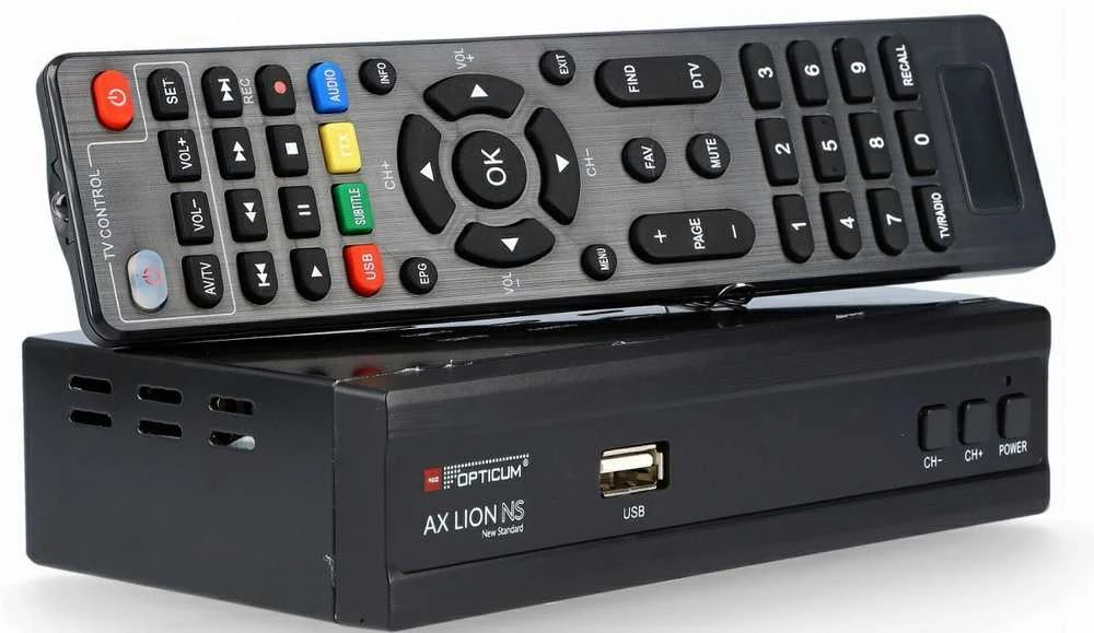 „Opticum AX Lion“ DVB-T2/C NS H.265