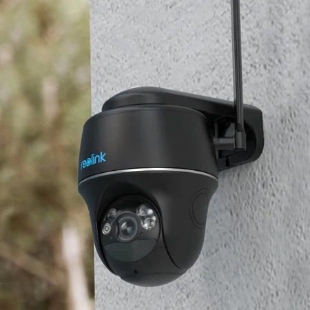 Argus PT 2K 5Mpx pasukama Wifi kamera Reolink juoda | Žmonių ir transporto priemonių aptikimas | Baterija | Belaidis Wifi