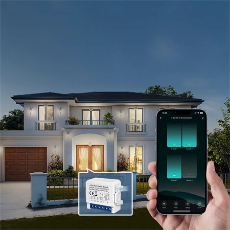 Smart Switch modulis WiFi Avatto WSM16-W2 TUYA