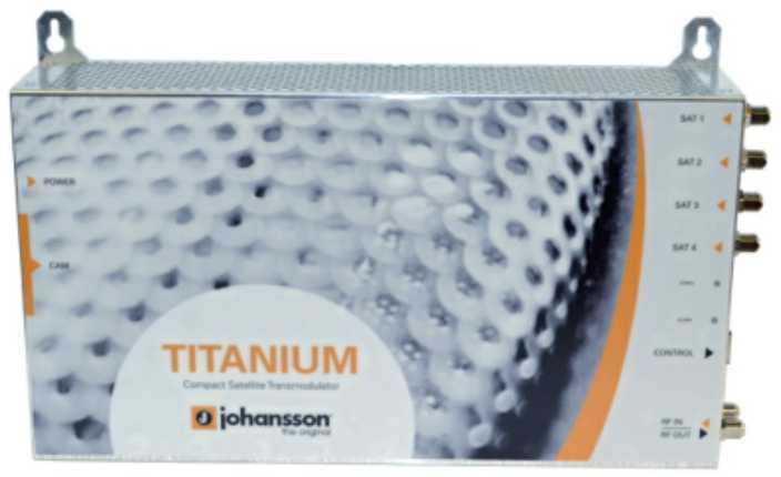 Johansson Titanium 8701 stotis 8x DVB-S2 / 4x DVB-T/C + 2x CI