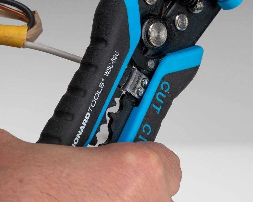Jonard Tools Automatinis izoliacijos nuėmiklis ir gofruotojas WSC-826