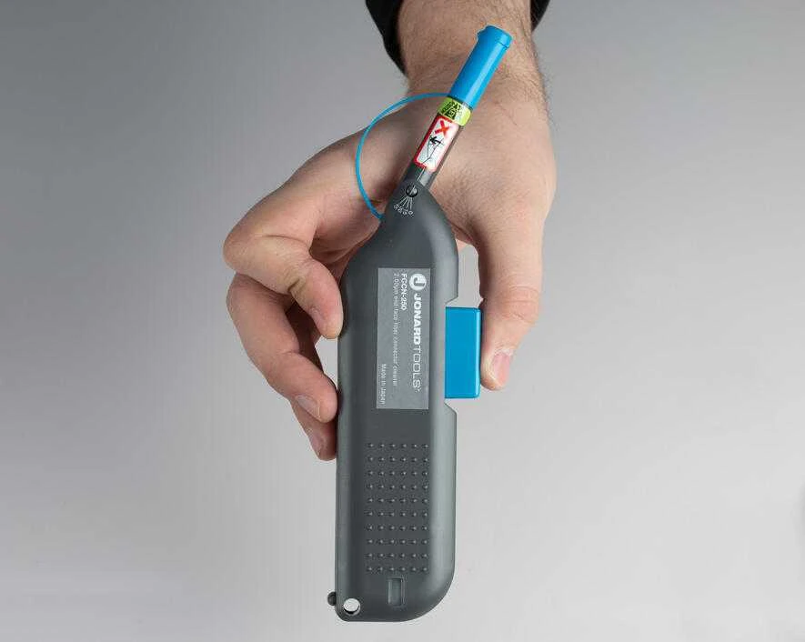 Jonard Tools FS/SC/ST šviesolaidžio JONARD FCCN-250 valymas