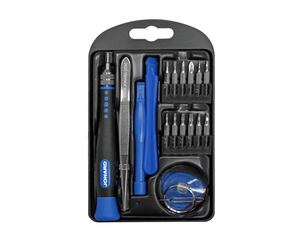 Jonard Tools Tiksliųjų įrankių rinkinys, skirtas išmaniųjų telefonų taisymui