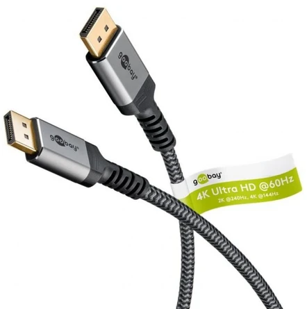 Goobay 65265 DisplayPort kabelis | DisplayPort | 2 m