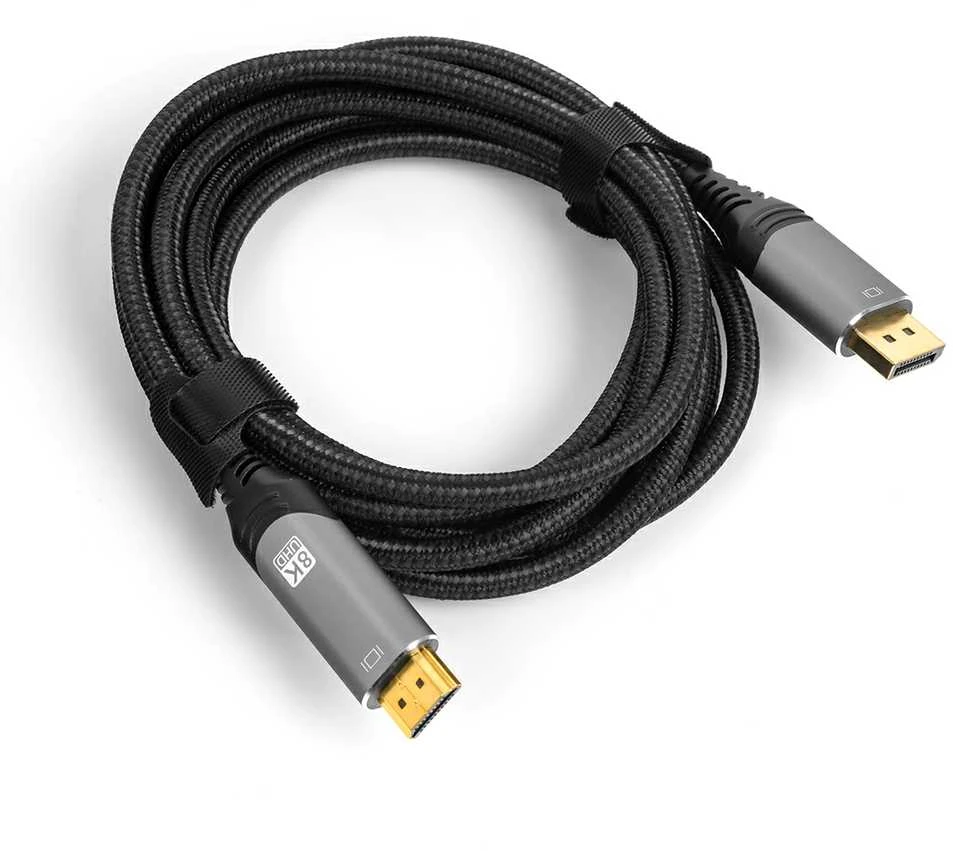 DisplayPort HDMI laidas 2m pintas