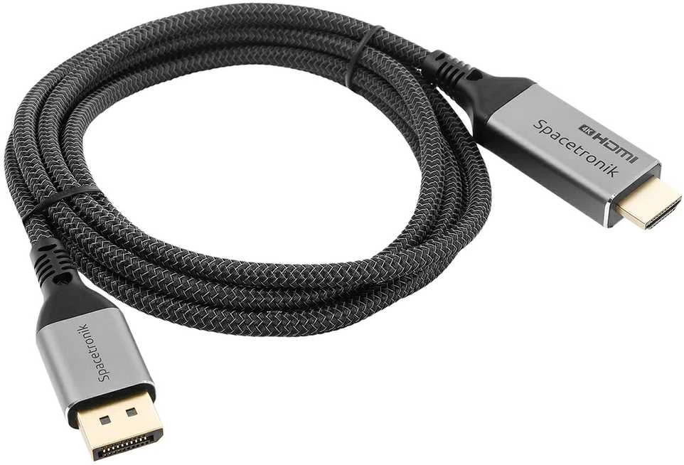 Spacetronik DisplayPort į HDMI 2m laidas