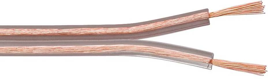 Garsiakalbio kabelis skaidrus 2x4.0mm