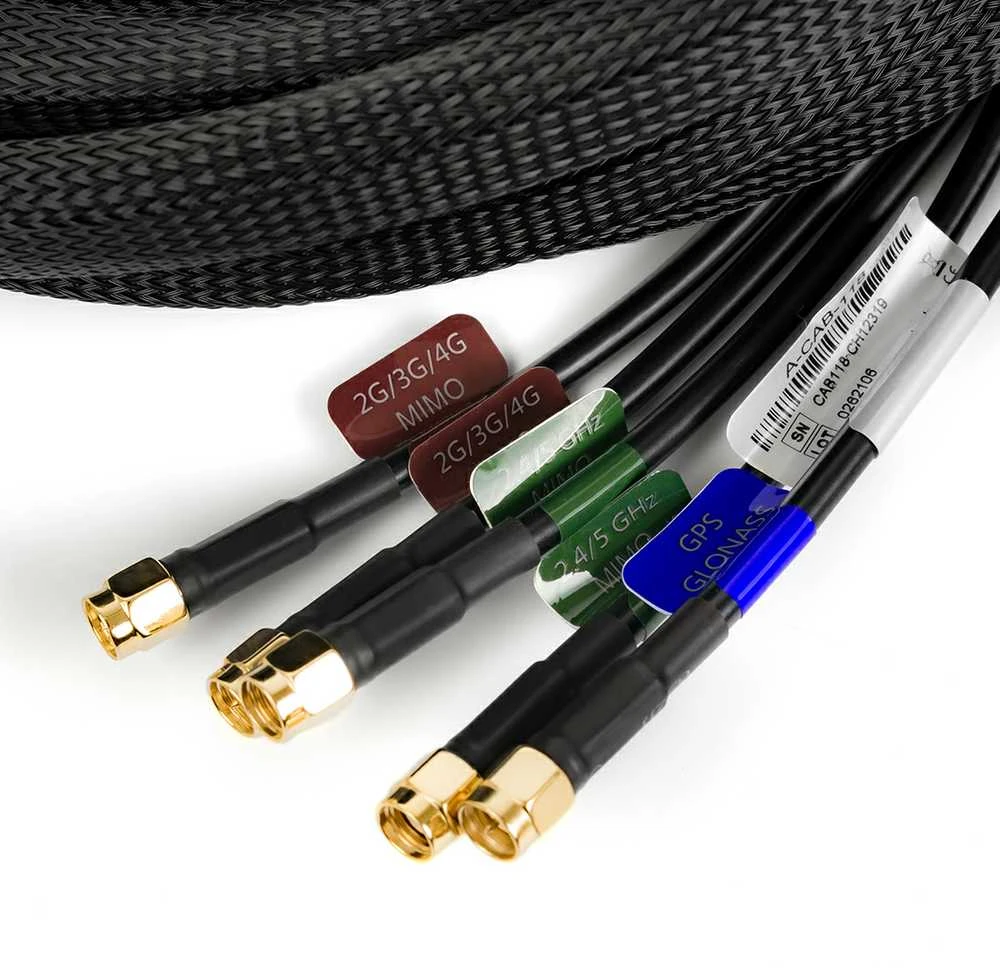 Kabelis GSM Poynting 5w1 CAB-118 3xSMA 2xRP SMA 5m