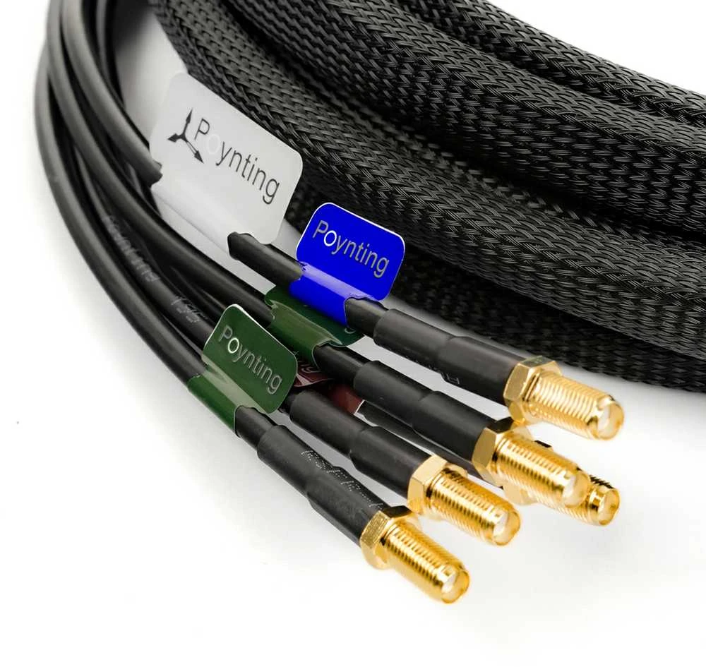 Kabelis GSM Poynting 5w1 CAB-118 3xSMA 2xRP SMA 5m