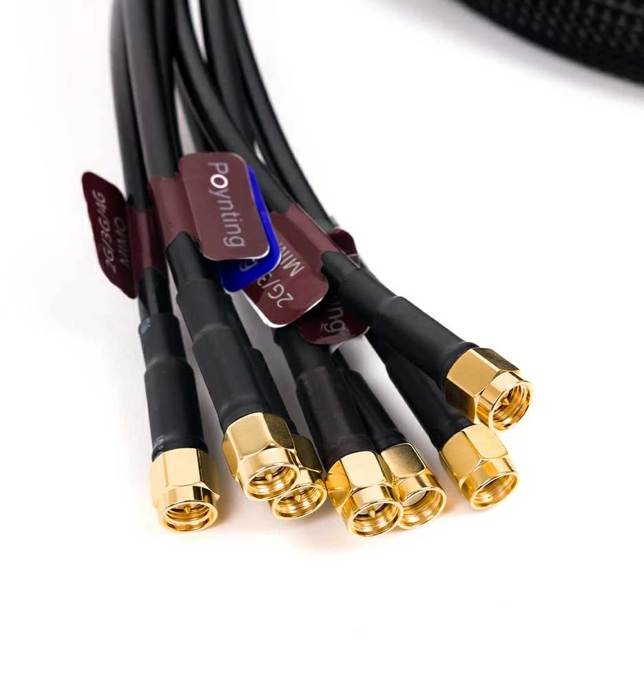 Kabelis GSM Poynting 7w1 CAB-118 5xSMA 2xRP SMA 5m