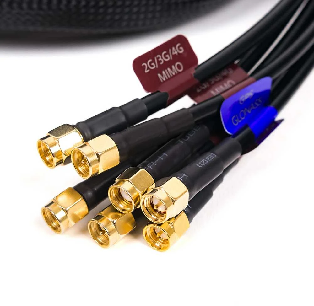 Kabelis GSM Poynting 7w1 CAB-119 5xSMA 2xRP SMA 3m