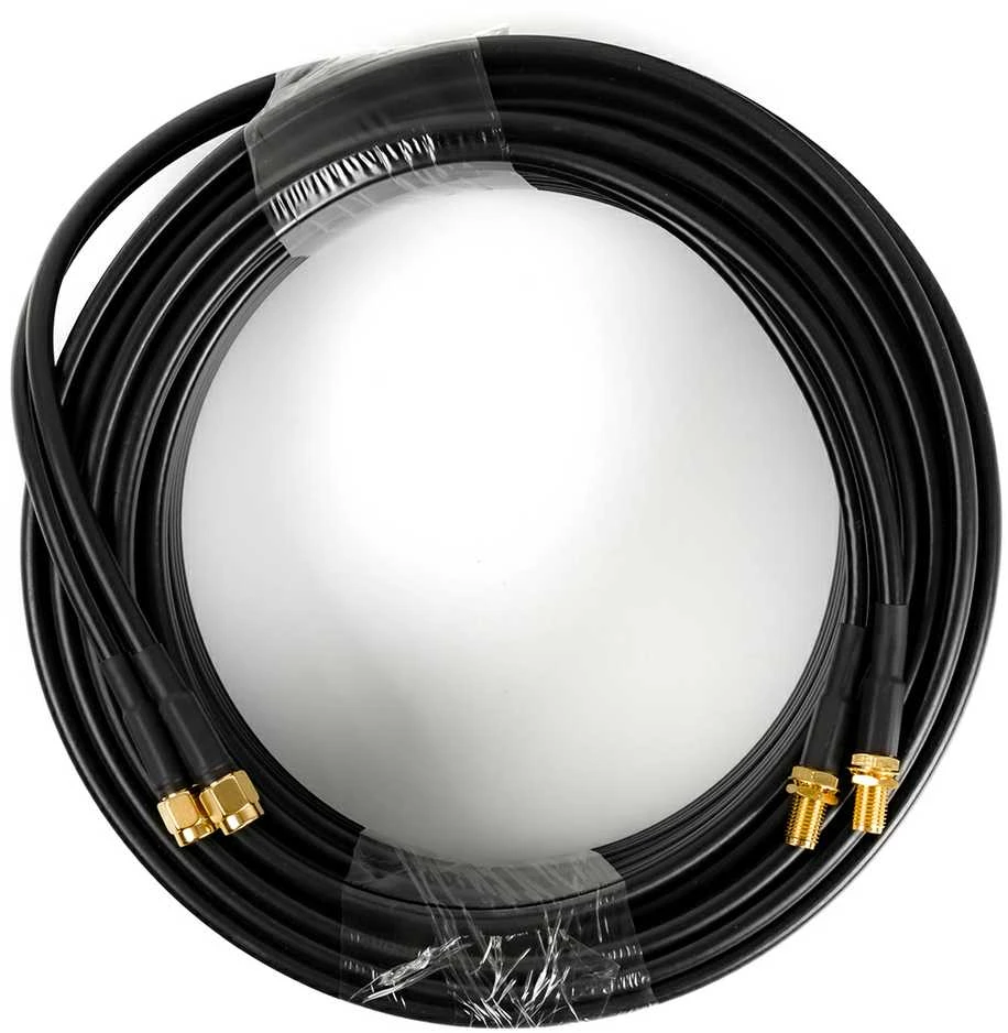 Kabelis GSM Twin Poynting CAB-109 HDF195 SMA 10m