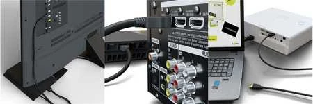 Goobay 0,5 m didelės spartos HDMI laidas su eternetu [4K (2160p), ARC]