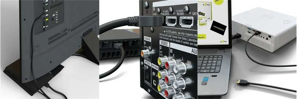 Goobay Didelės spartos HDMI™ kabelis su Ethernet jungtimi