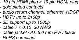 Goobay 3m didelės spartos HDMI plokščias kabelis su eternetu [4K (2160p), paauksuoti kontaktai, ARC]
