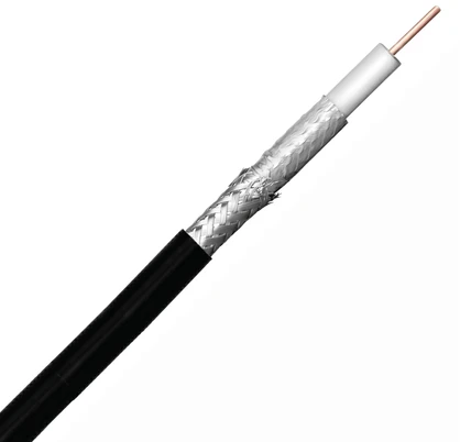 Kabelis RG6 Spacetronik HOKA PE 102 CU Dualsh. 100 m