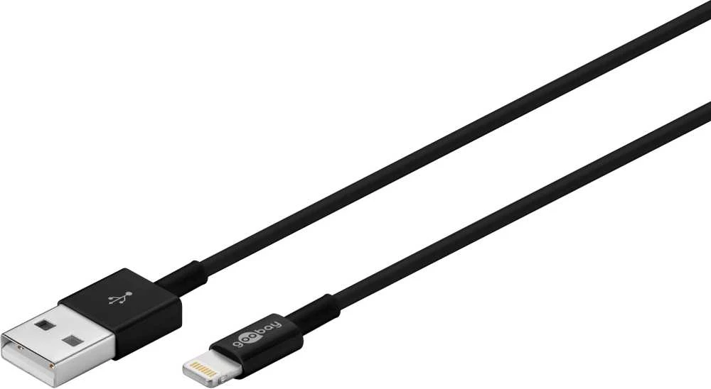 Goobay Laidas USB 2.0 A kištukas - Lightning iPhone 1m