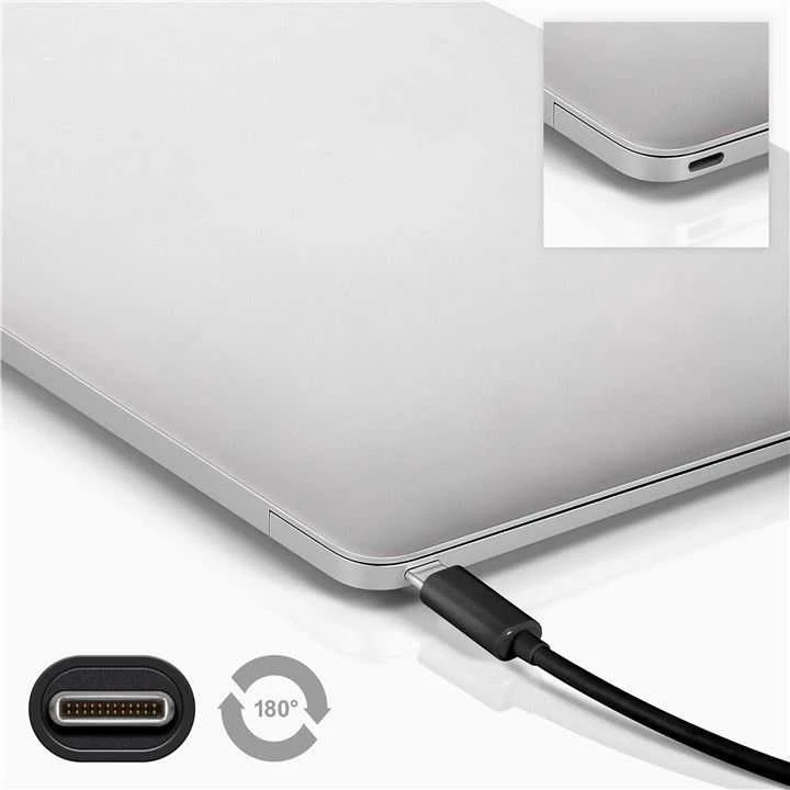 Kabelis USB Goobay 2x USB-A - micro-B 0,3 m Juodas (JAB-1880953)