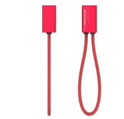 USB-A + Lightning laidas su LDNIO LC98 raktų pakabuku