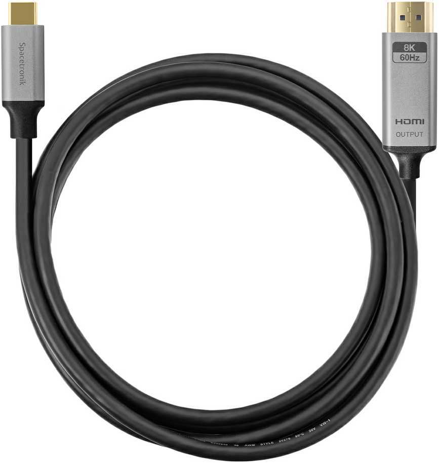 USB-C 3.1 HDMI 8K kabelis Spacetronik KCH- SPA015_V3