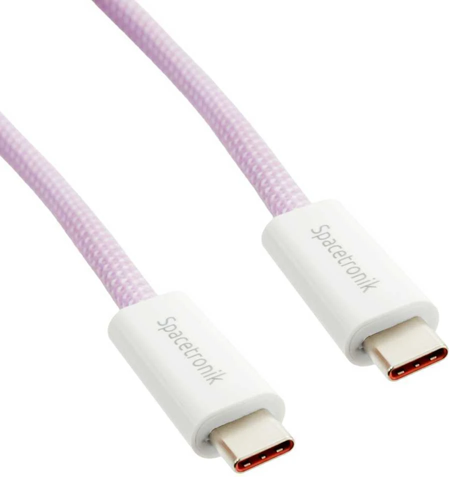 USB kabelis Spacetronik USB-C 4.0 40Gbit/s Gen3x2 kabelis Spacetronik 1.2m