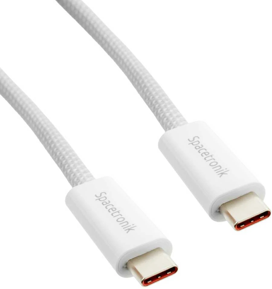 USB kabelis Spacetronik USB-C 4.0 40Gbit/s Gen3x2 kabelis Spacetronik 1.2m