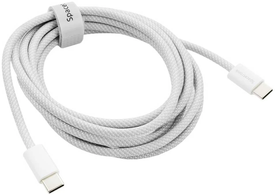 USB kabelis Spacetronik USB-C 4.0 40Gbit/s Gen3x2 kabelis Spacetronik 1.2m