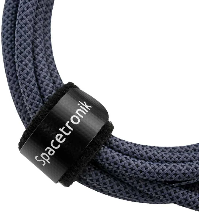 Kabelis USB-C PD100/240W Spacetronik 2m tamsiai mėlyna