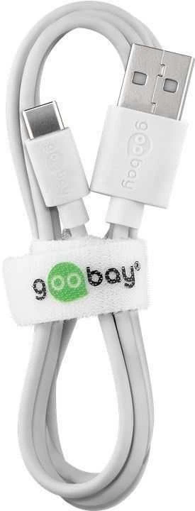 „Goobay“ USB-C įkrovimo ir sinchronizavimo laidas (USB-A > USB-C) 1 m