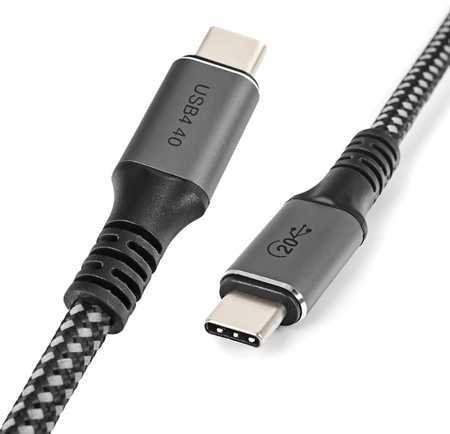Kabelis USB-C USB4 Gen 2x2 20 Gb/s 240W Goobay 2m
