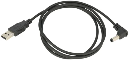 Goobay USB - 5,5 x 2,5 DC maitinimo adapteris, 1 m