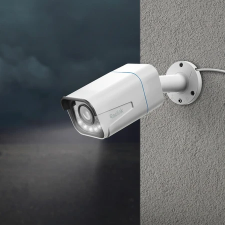 IP kamera REOLINK RLC-811A Balta 4K PoE su 5x
