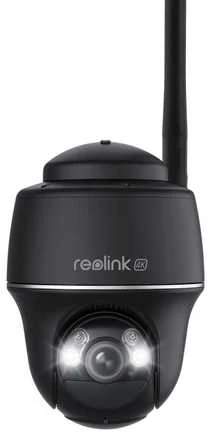 Kamera Reolink Argus PT Ultra juoda 4K baterija