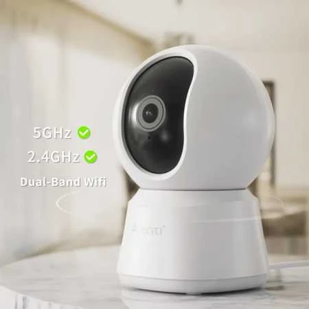 Arenti P2F 3K 5MP Wi-Fi vidinė panoraminė ir pakreipta kamera