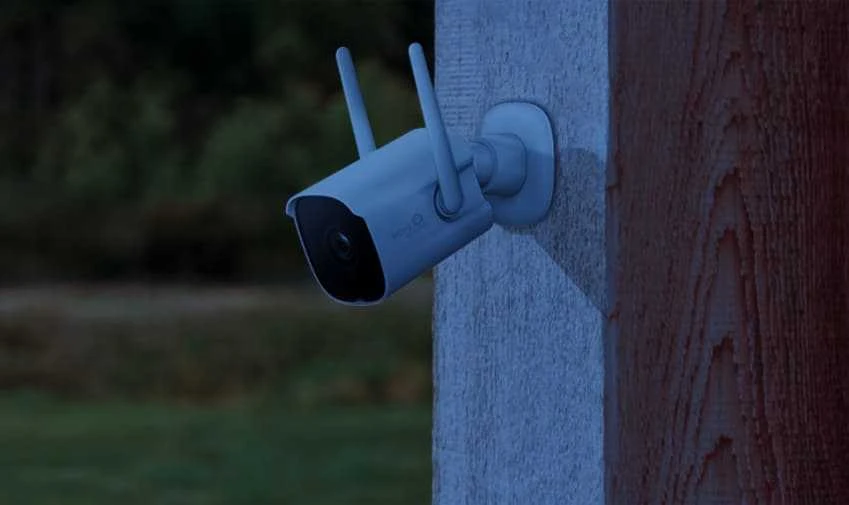 HomeGuard AI lauko 2K WiFi kamera HGWOB-256