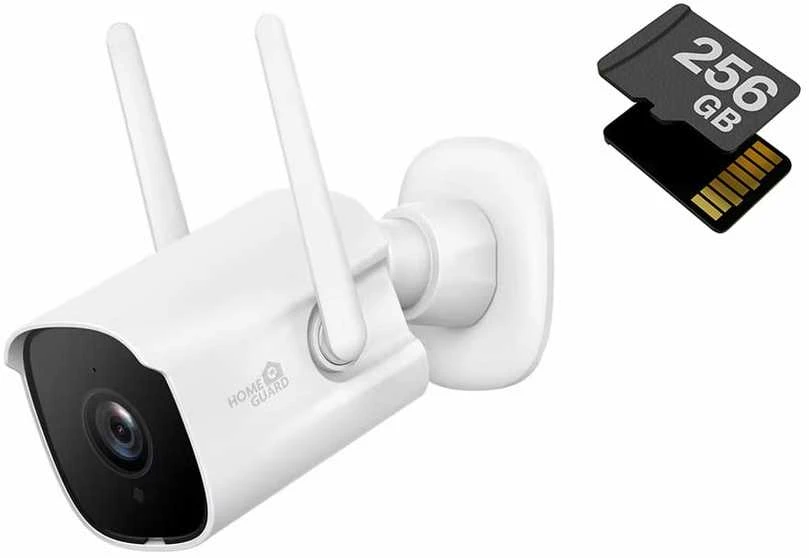 HomeGuard AI lauko 2K WiFi kamera HGWOB-256