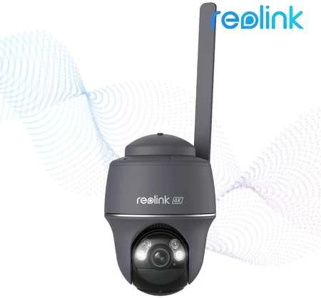 „Reolink Go PT Ultra 4K LTE“ lauko kamera, pilka