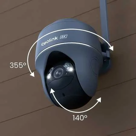„Reolink Go PT Ultra 4K LTE“ lauko kamera, pilka