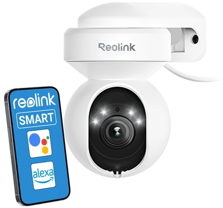 Reolink | Fotoaparatas | E1 Outdoor Pro | PTZ | 8 MP | 2,8-8 | IP64 | H.265 | „Micro SD“, maks. 256 GB