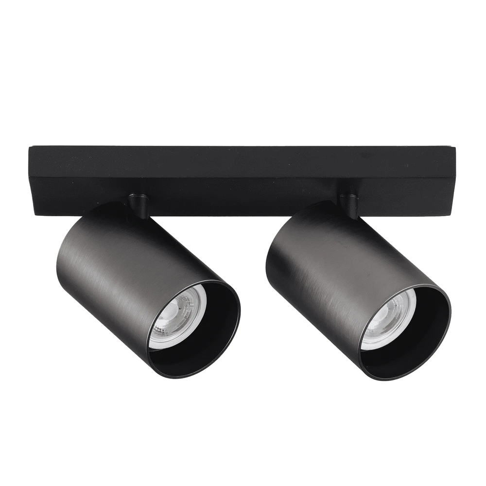 Lubinis šviestuvas „Yeelight“ lubinis prožektorius YLDDL-0084-B (dvi lemputės) juodas