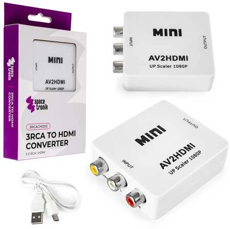 Konwerter 3RCA na HDMI Spacetronik 3RCACHD02