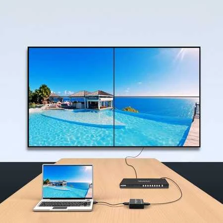 HDCP2.2 į HDCP1.4 keitiklis Spacetronik SP-H22H14