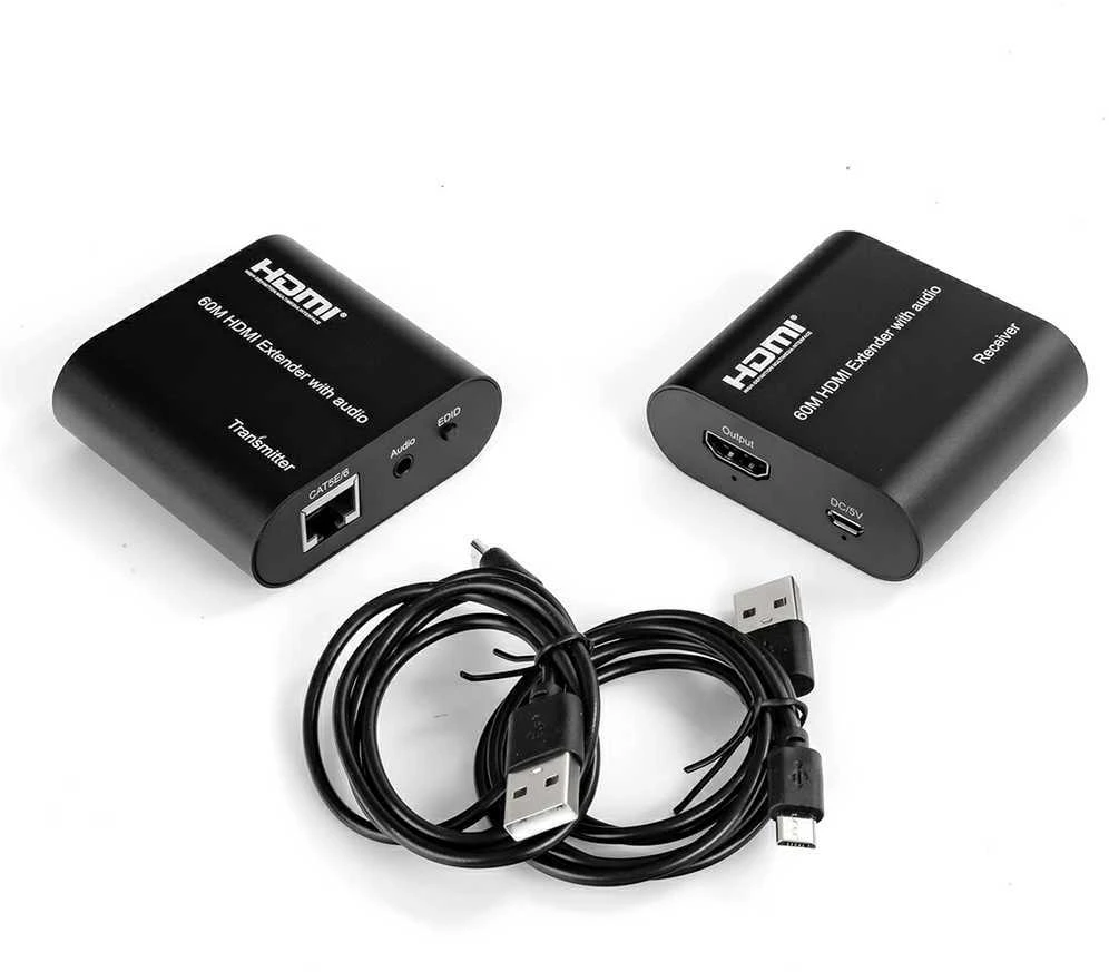 HDMI į LAN keitiklis Spacetronik SPH-HLC52 Garsas