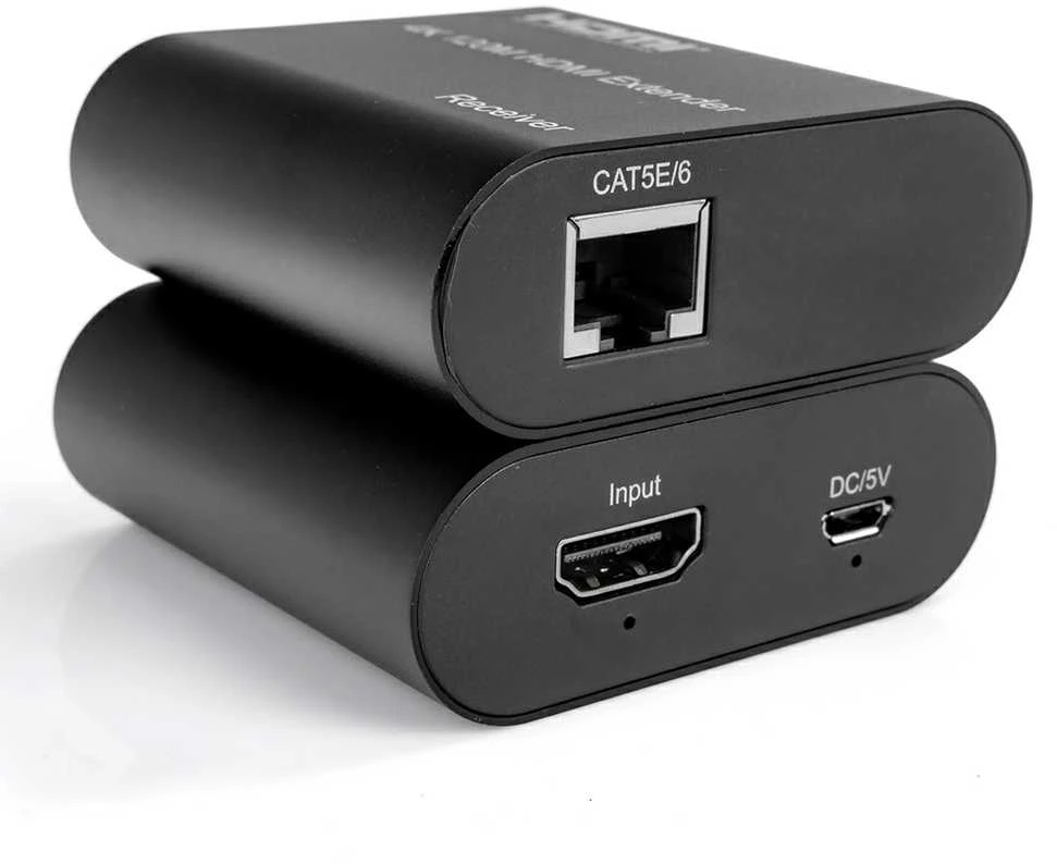 Spacetronik SPH-HLC53 HDMI adapteriai su LAN ir maitinimo jungtimis
